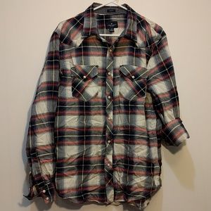 American eagle button down casual shirt